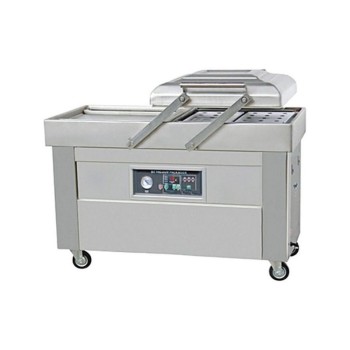 Вакуум-упаковочная машина DZQ-500/2SB SS двухкамерная