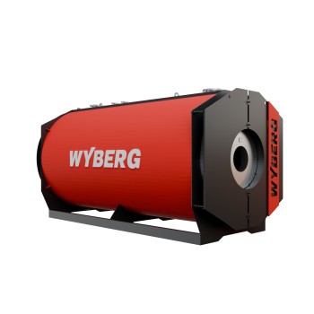 Котёл водогрейный жаротрубный WYBERG R 3500, трёхходовой