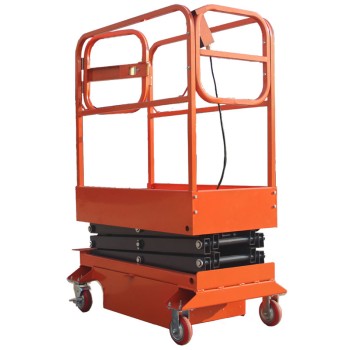 Подъемник ножничный передвижной полуэлектрический TOR GTJY 500 кг 6 м (автономный)