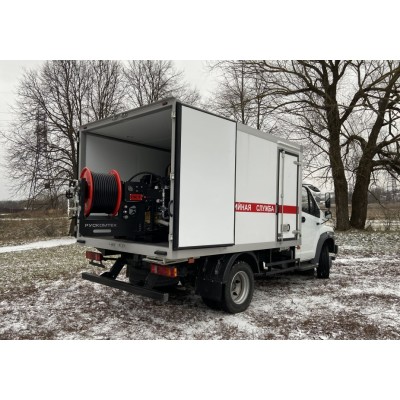 Каналопромывочная машина РУСКОМТЕХ РКТ-200/150 ГАЗОН НЕКСТ