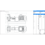 Центробежный консольный насос Idrochemical NCM - F 40-16D_5,5 kW_ExdIIBT4