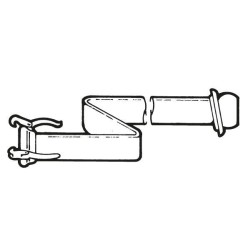 Напорный рукав с соединительными элементами d=100мм/10м/нап 10013638 (длина 10 метров)