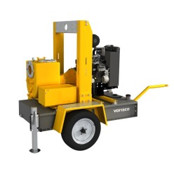 Дизельная грязевая мотопомпа Varisco VAR 8-300 FZD52 G10 TRAILER