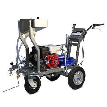 Машина для нанесения дорожной разметки с комплектом для стеклошариков SCHTAER Wega 7G