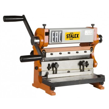 Станок комбинированный ручной Stalex 3-in-1/200x1 (Комплект гибочных штампов)