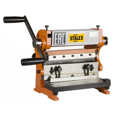 Станок комбинированный ручной Stalex 3-in-1/200x1 (Комплект гибочных штампов)
