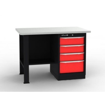 CT1200Z-L-B031 Верстак промышленный однотумбовый Atlas