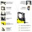 Электрический мини-погрузчик YETT ERM13 mini M350