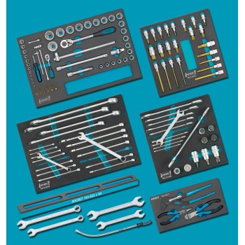 Инструментальный набор для автомастерских Hazet 0-22/128