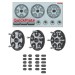 Набор (3шт) фланцевых адаптеров Quick Plates для 4-х, 5-и, и 6-и крепежных отверстий